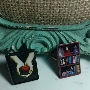 Twilight and Harry Potter Rings